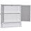 kleankin Wall Mounted Mirror Cabinet W/ Double Mirror Doors & Shelf 8