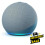 Refurbished ( 4th Generation, Blue) Amazon Echo Dot 3rd/4th Generation  speaker Alexa 1
