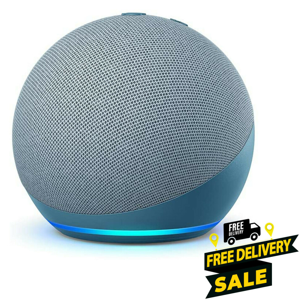 ( 4Th Generation, ) Amazon Echo Dot 3Rd/4Th Generation Speaker Alexa Blue 739106987297