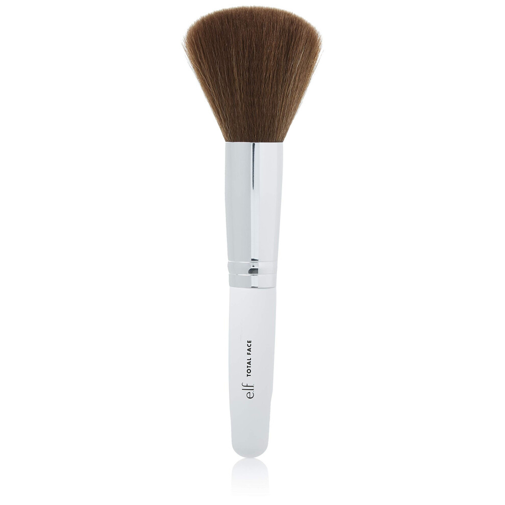 e.l.f. Cosmetics Total Face Makeup Brush for Complete Coverage and a Flawless Finish