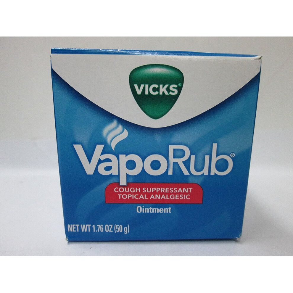 Vicks VapoRub Ointment - 1.7 Ounce, Pack of 1