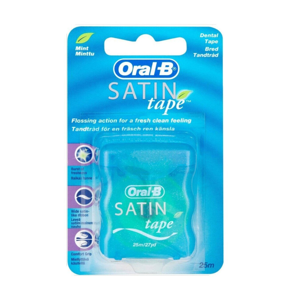 Oral B Satin Dental Tape, 27 yards