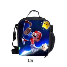 (15) Super Mario Insulated Lunch Bag Picnic Lunch Box School Outdoor