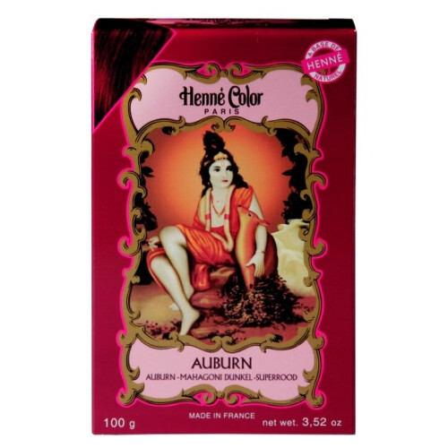 Henne Colour Henna Hair Colour Auburn 100g