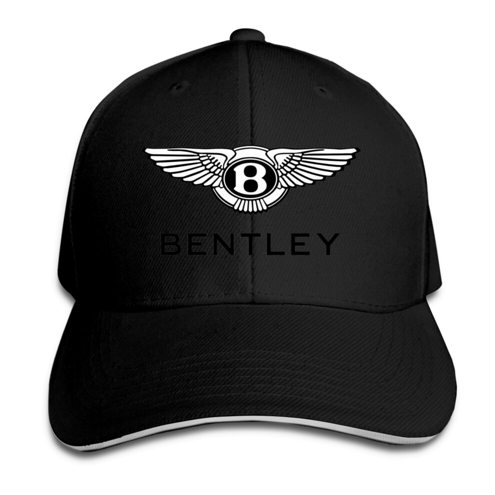 (Black) Bentley Motors Sandwich Baseball Caps For Unisex