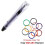 (Blue pen PLA) Premium 3D Printer Drawing Art Pen 1.75mm 8