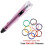 (Blue pen PLA) Premium 3D Printer Drawing Art Pen 1.75mm 11