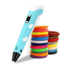 (Purple pen ABS) Premium 3D Printer Drawing Art Pen 1.75mm