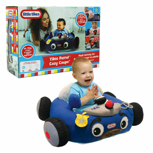 Little Tikes Police Car Cozy Coupe Plush Toddler Activity Baby Chair on OnBuy