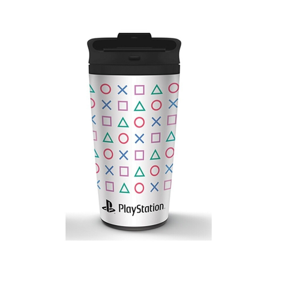 Playstation Shapes Metal Travel Mug