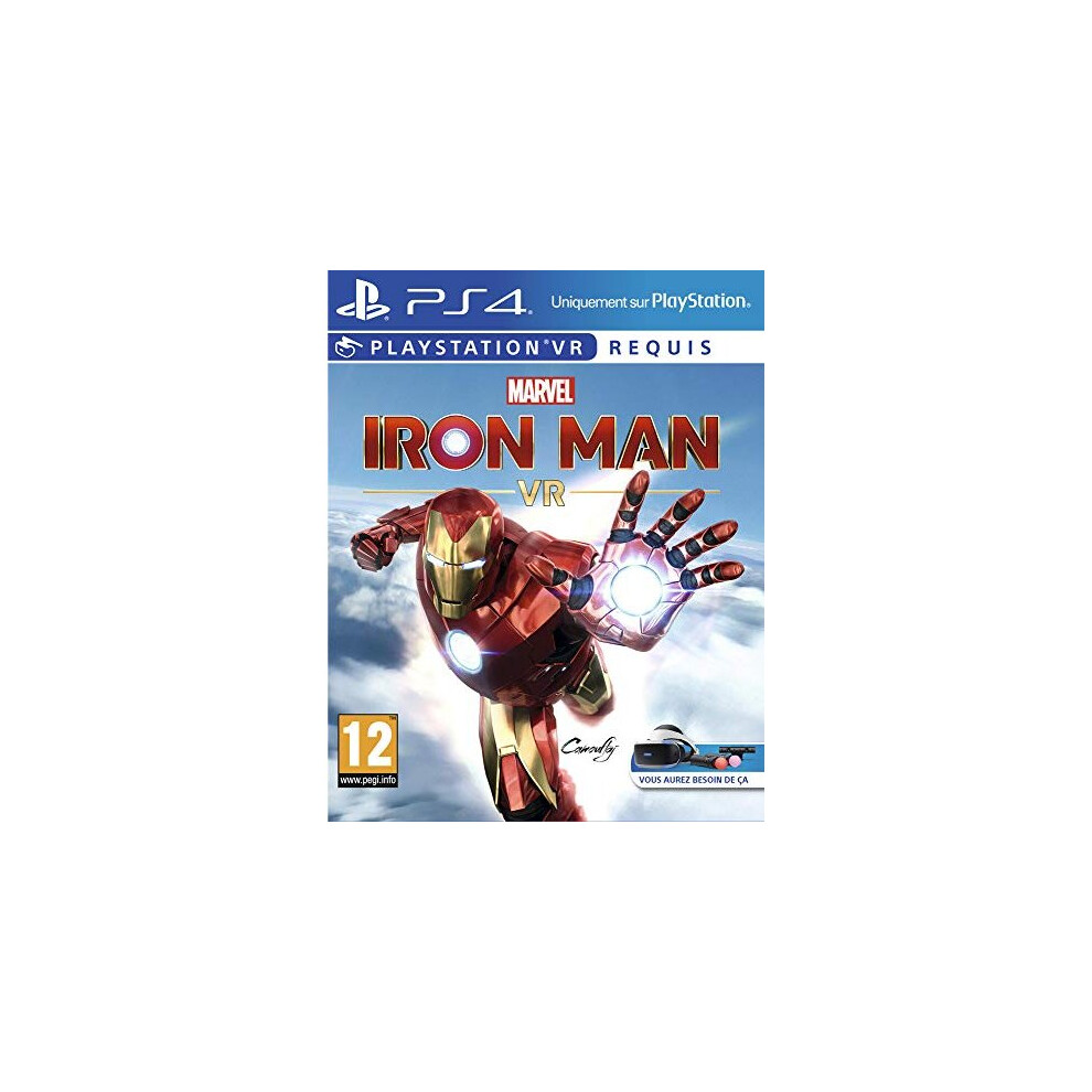 LIKE-NEW MARVEL'S IRON MAN VR - PS4