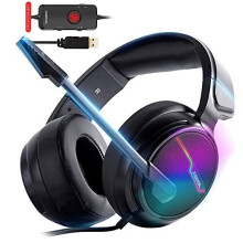 LIKE-NEW XIBERIA-V20 USB PS4 Headset for Host Connection, 7.1 Surround