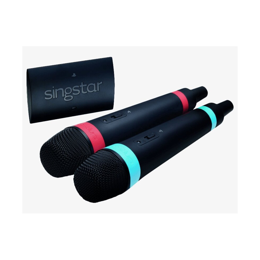 Sony Wireless Singstar Microphones Ps3