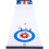 Engelhart - Giant Curling and Shuffleboard Game 180CM - Easy assembling with magnetic strips 1