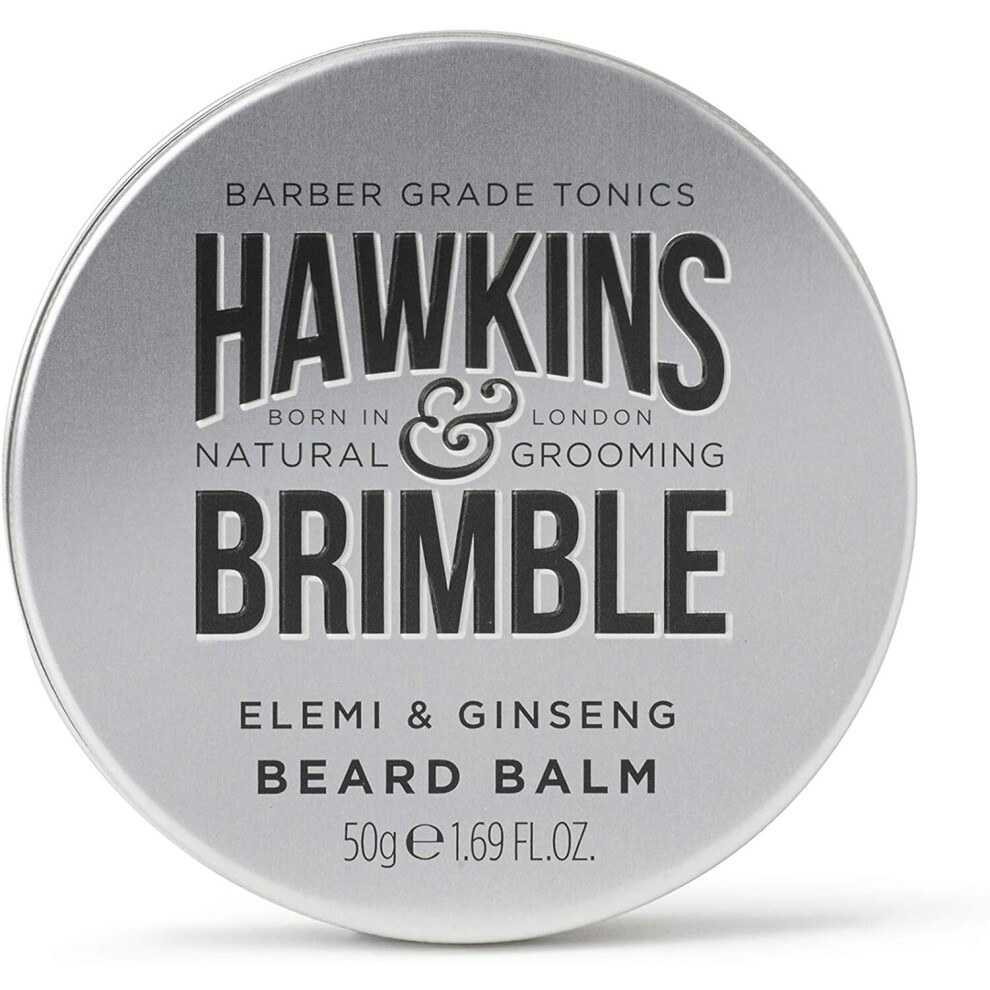Visit-The-Hawkins-&-Brimble-Store Hawkins & Brimble Beard Balm - Elemi And Ginseng Facial Hair Moisturiser