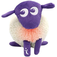 Sweet Dreamers, Ewan Deluxe with Shush, Purple - Washable Baby Sleep Aid with Cry Sensor