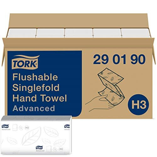 TORK - 15-Paket mit je 250 Papierhandtüchern