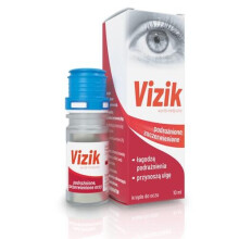 VIZIK Soothing eye drops for irritated and reddened eyes 10 ml