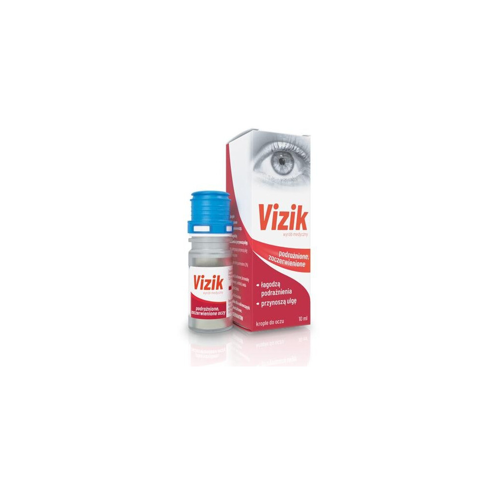 VIZIK Soothing eye drops for irritated and reddened eyes 10 ml