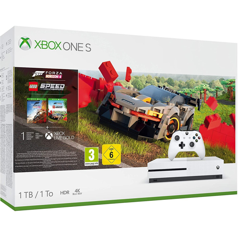 Xbox One S 1TB Console Forza Horizon 4 Lego Speed Champions