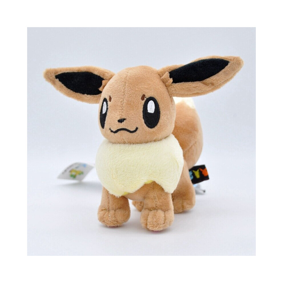 (Eevee) Pokemon Plush Toy Standing Collection Toy