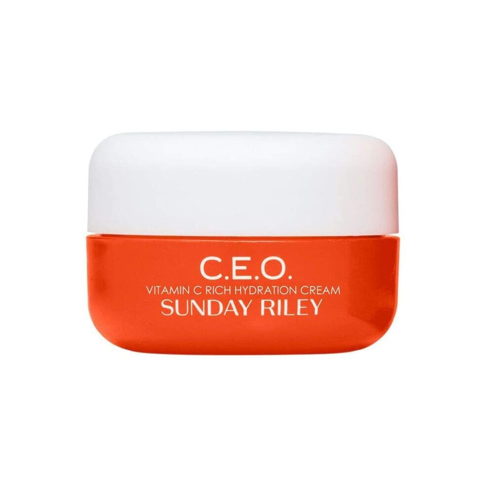 Brand:-Sunday-Riley Sunday Riley C.e.o. C+E Protect + Repair Moisturizer, 0.5-Oz. 15G