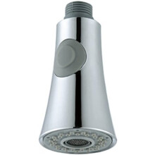 Inchant Modern Bathroom Kitchen Faucet Pull-Out Spray Head Universal 1/2-Inch Faucet Head Replacement Part,Polished Chrome