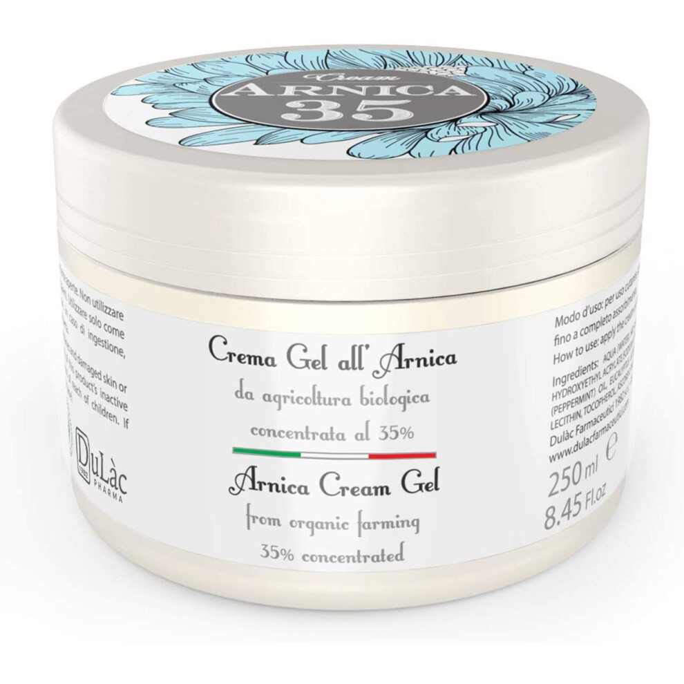 Visit-The-DulãC-Farmaceutici-1982-Store Arnica Gel 250 Ml Dulã C Arnica 35 For Joint & Muscle Pain Relief - Arnica Cream Gel With 35% Concentration Of Organic Arnica...