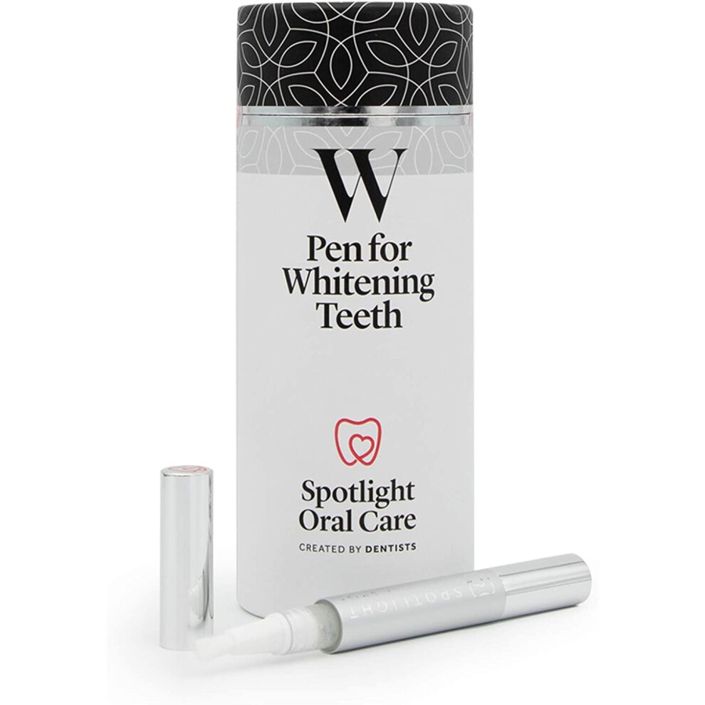 Visit-The-Spotlight-Oral-Care-Store Spotlight Oral Care Teeth Whitening Pen | Gently Whitens Teeth Gradually & Safely | Perfect For On-The-Go | Active Ingredients...