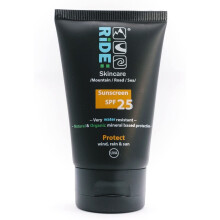 Ride Skincare Protect SPF 25 Mineral Sunscreen - Natural, Reef Safe, Vegan suncream designed for sport - Super Water Resistant