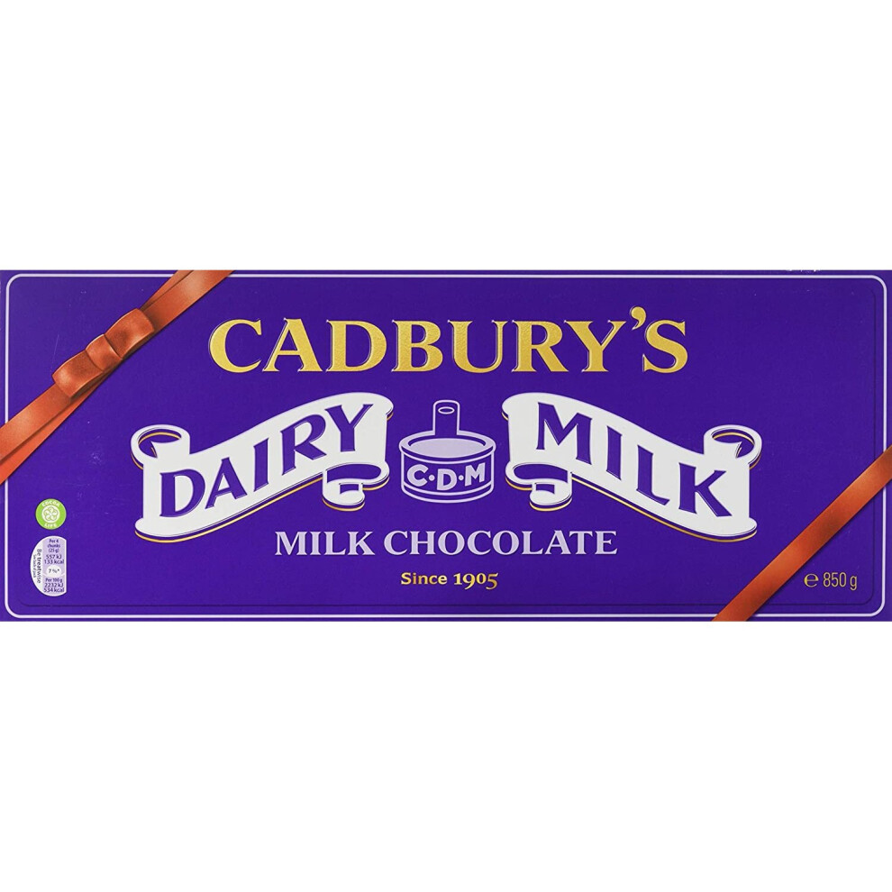 Cadbury Dairy Milk Chocolate X-Mas Bar, 850G