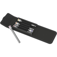 Wera 8740 Juego de insertos 1/4 (6.3 mm) 5 piezas 05003345001 | BOLSILLO DE VÁSTAGO - PISTOLA - JERINGA