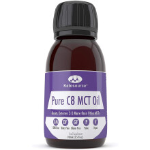 Premium Pure C8 MCT Oil | Boosts Ketones 3X More Than Other MCTs | Highest Purity C8 MCT Available 99.8% | Paleo & Vegan...