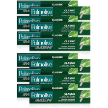 Palmolive Classic Lather Shave Cream with Palm Extract 100ml (Pack of 12)