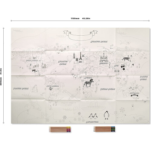 Reeves Colouring in Poster, Big Wide World 2