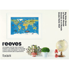 Reeves Colouring in Poster, Big Wide World