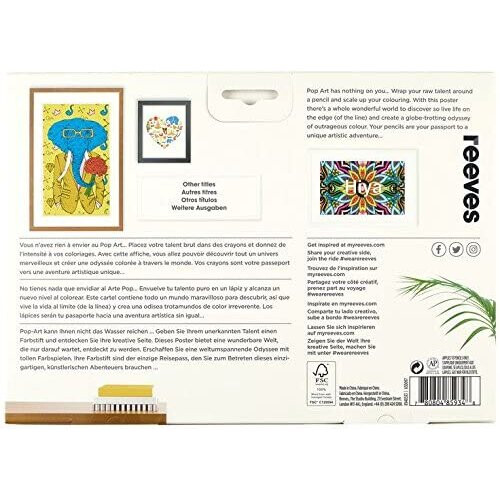 Reeves Colouring in Poster, Big Wide World 1