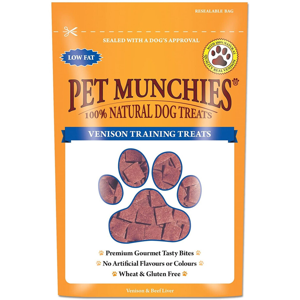 Pet Munchies Training Treat Venison 8x50gm