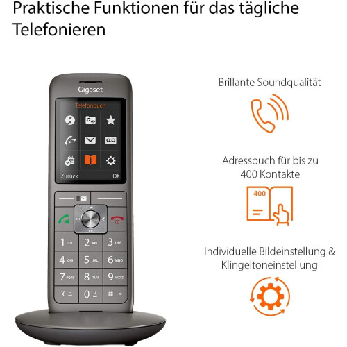 Gigaset CL660 HX anthrazit 2