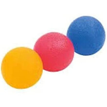 fine-toned 3 x Gel Hand Therapy Exercise Balls - Firm/Medium/Soft- plus FREE EXERCISE CHART and instructions