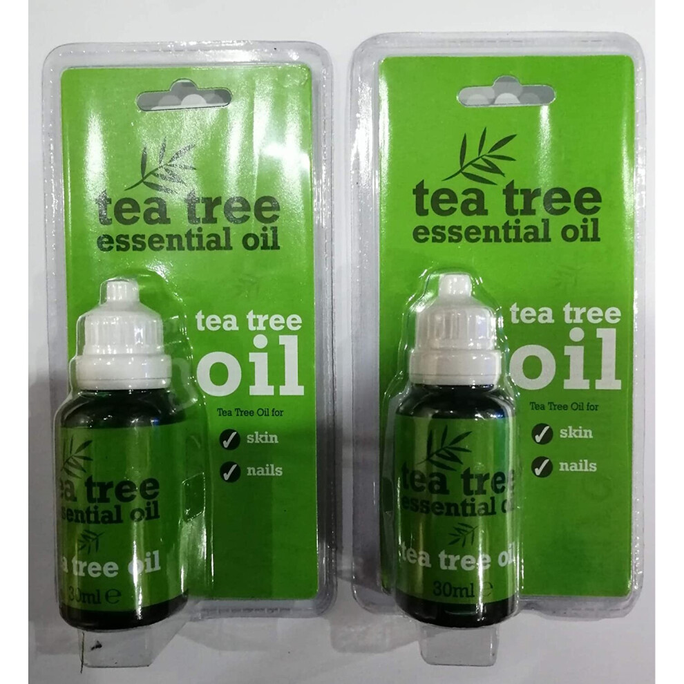 Tea Tree Essential Oil Tea Tree Essential Oil Pure 30ml (Pack of 2)