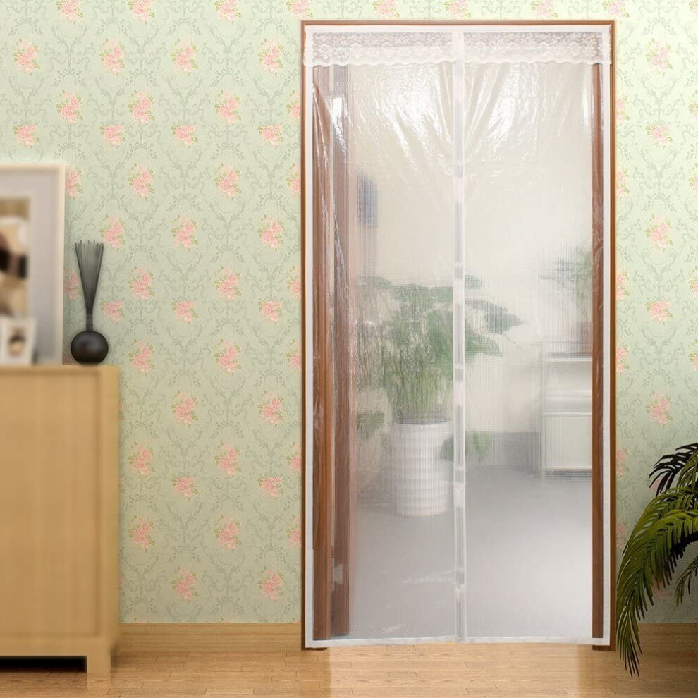 Surpass Transparent Magnetic Thermal Insulated Door Curtain Enjoy Your Cool Summer And Warm Winter With Saving You Money Door...