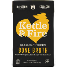 Kettle & Fire, Bouillon d'Os, Poulet Classique, 16,9 oz (479 g)