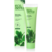 ECODENTA Brilliant Whitening Toothpaste with Fluoride - Enamel Strengthening, Fighting Tartar Formation Tooth Paste 100ml