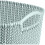 Curver Curver Knit Large Rectangular Plastic Storage Basket, Misty Blue, 19 Litre 3