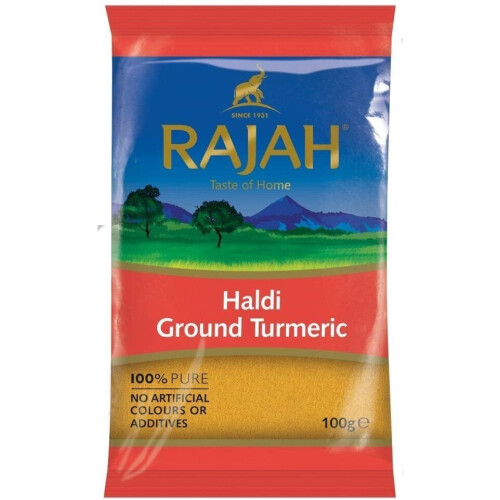 Rajah Rajah - Turmeric Powder (Haldi Powder) - 100g