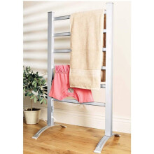 Status Heated Towel Rail, Aluminum, Silver, 15x53x62 cm