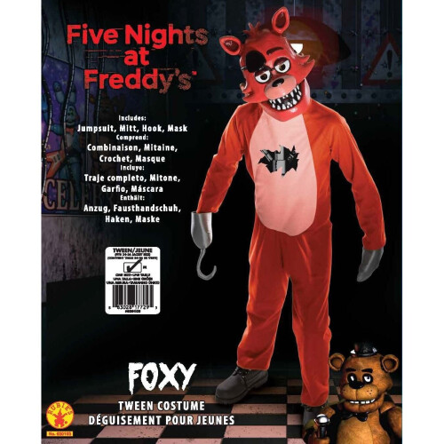 Rubies Rubie's Επίσημη παιδική στολή Five Nights at Freddy's Foxy - Tween 1