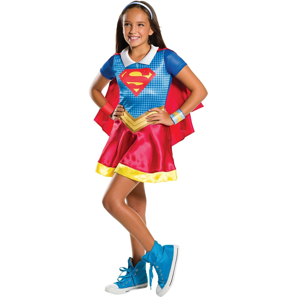 Rubie's Official Girl's DC Super Hero Supergirl Costume - Small