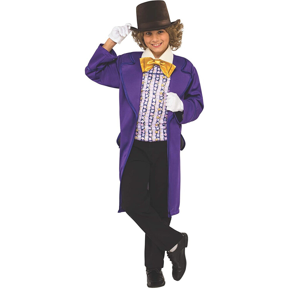 Rubie's 620933L Official Willy Wonka and The Chocolate Factory Costume, Kid's, Large